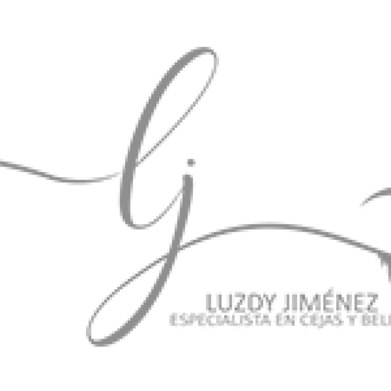 Logo Luzdy - Especialista en Cejas y Belleza - Plateado (002)